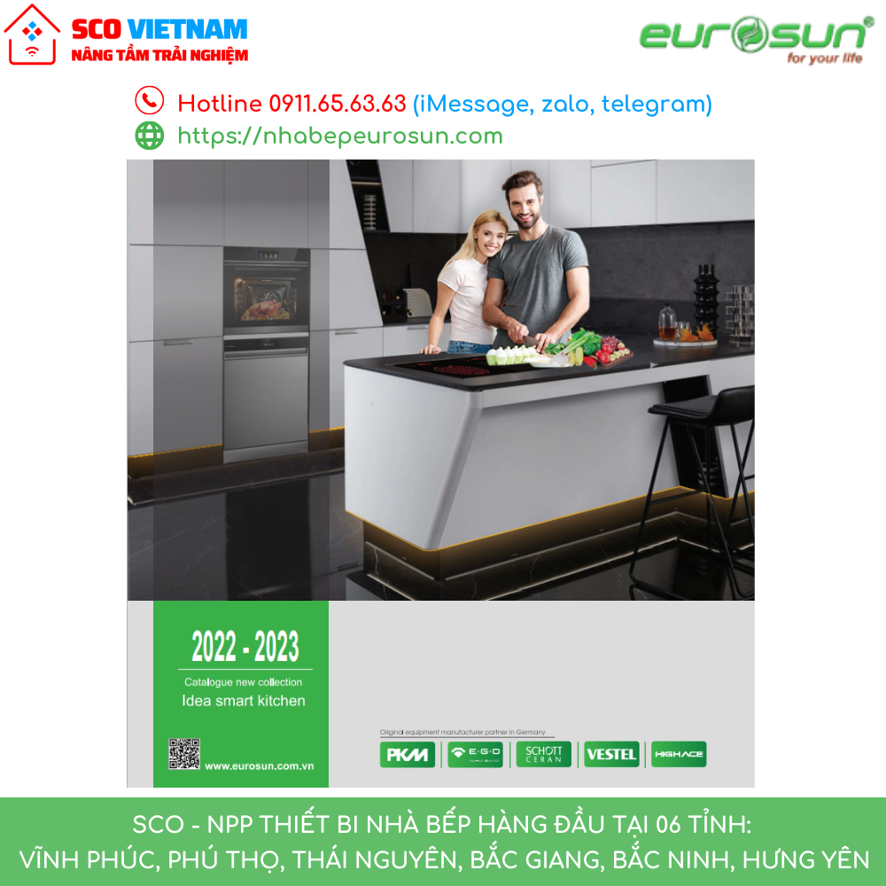 Catalogue Thiet Bi Nha Bep Eurosun Moi Nhat